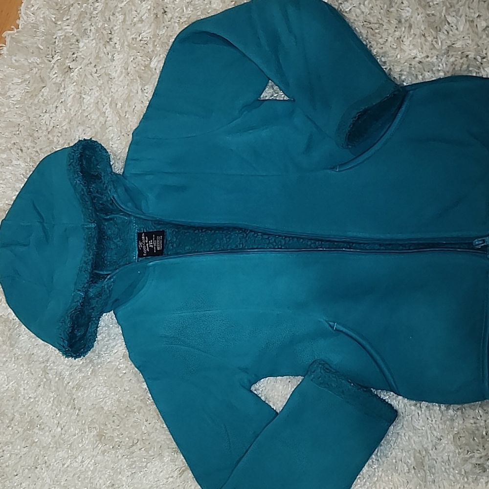 Faded Glory Fleece jacket size S/6Y (kjk)